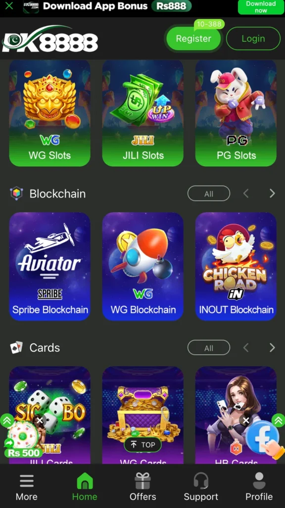 PK 8888 Game